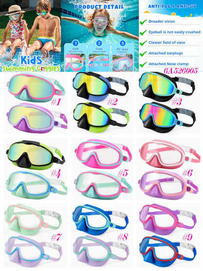 PREORDER - Bright Wave Swim Goggles