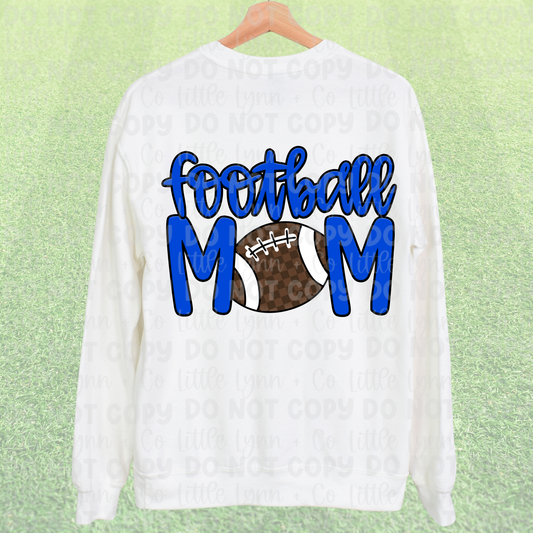 Football Mom Blue