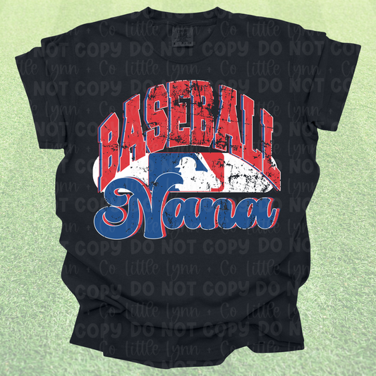 All-American Baseball Nana Tee