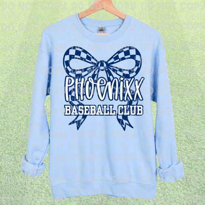 Phoenixx Baseball Club Bow