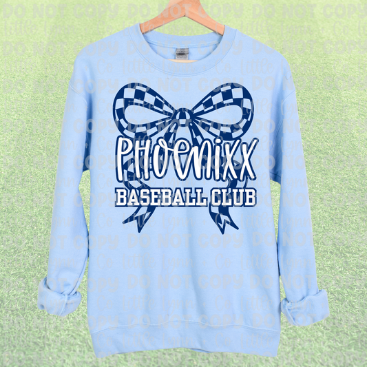 Phoenixx Baseball Club Bow