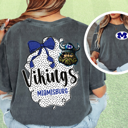 Vikings Bow Tee 2-Sided
