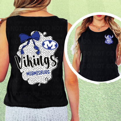 Vikings Bow Tee 2-Sided
