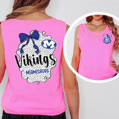 Vikings Bow Tee 2-Sided
