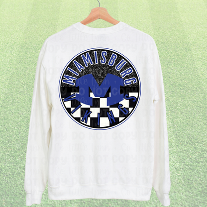 Vikings Checkered Circle