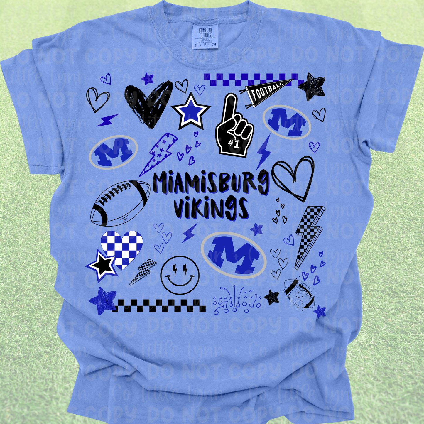 Vikings Football Doodle Spirit