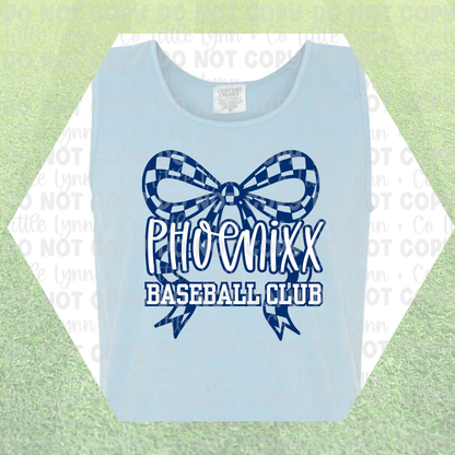 Phoenixx Baseball Club Bow