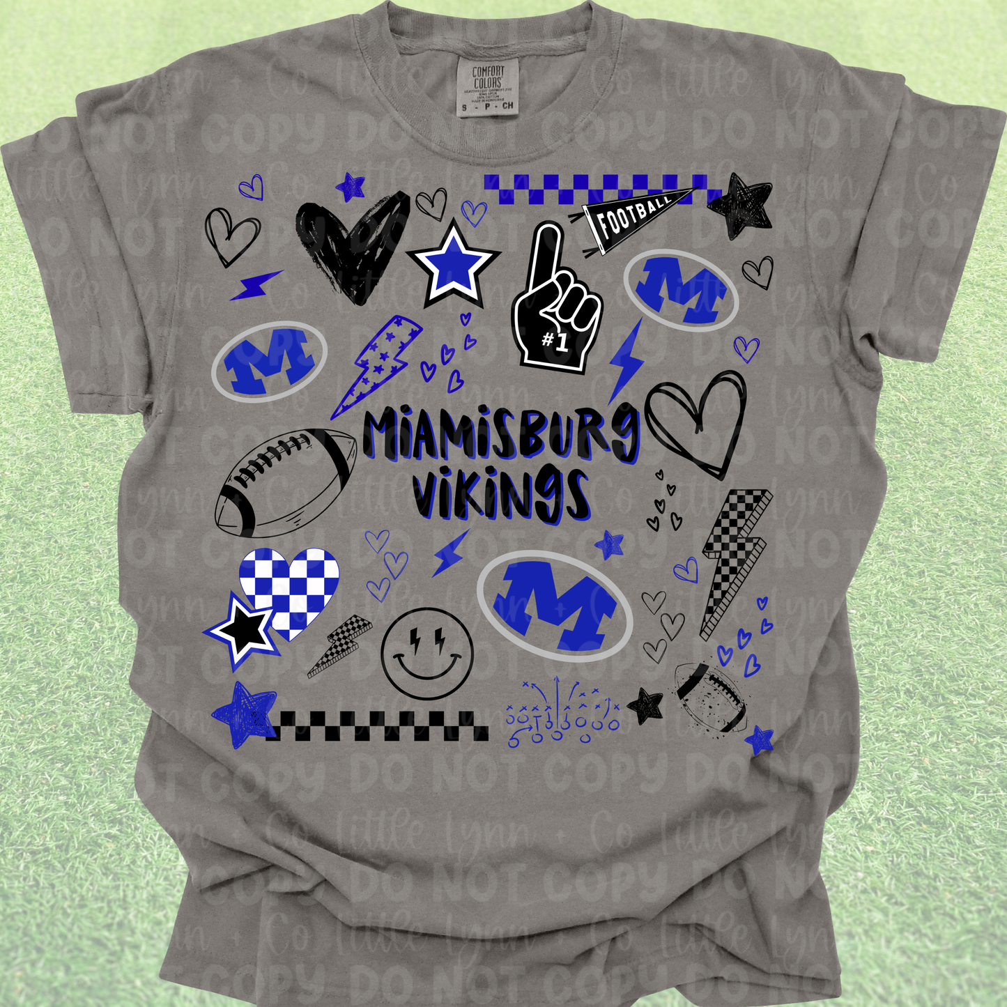 Vikings Football Doodle Spirit