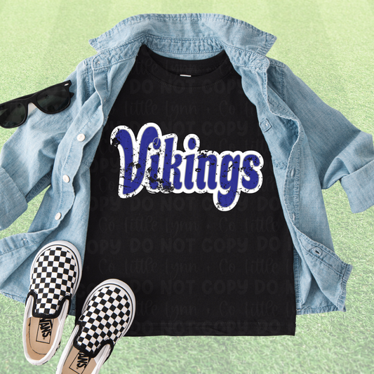 Vintage Vikings Script
