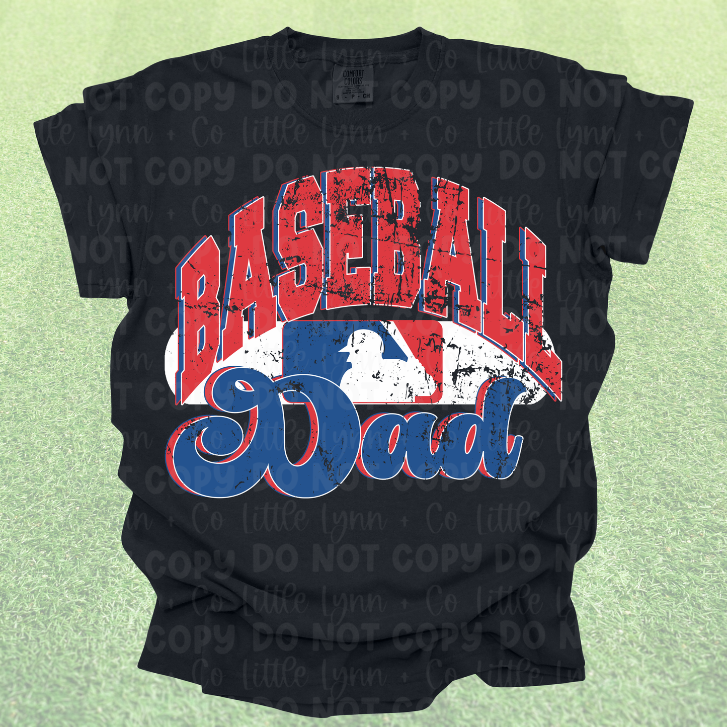 All-American Baseball Dad Tee