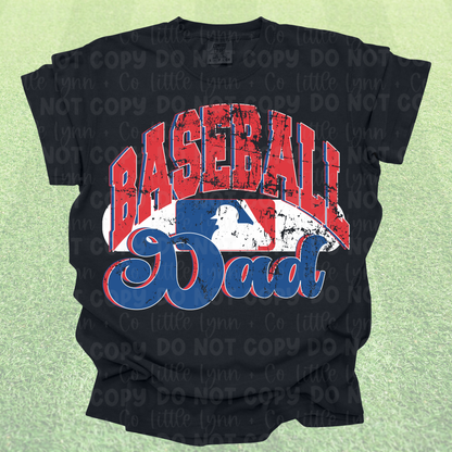 All-American Baseball Dad Tee