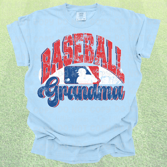 All-American Baseball Grandma Tee