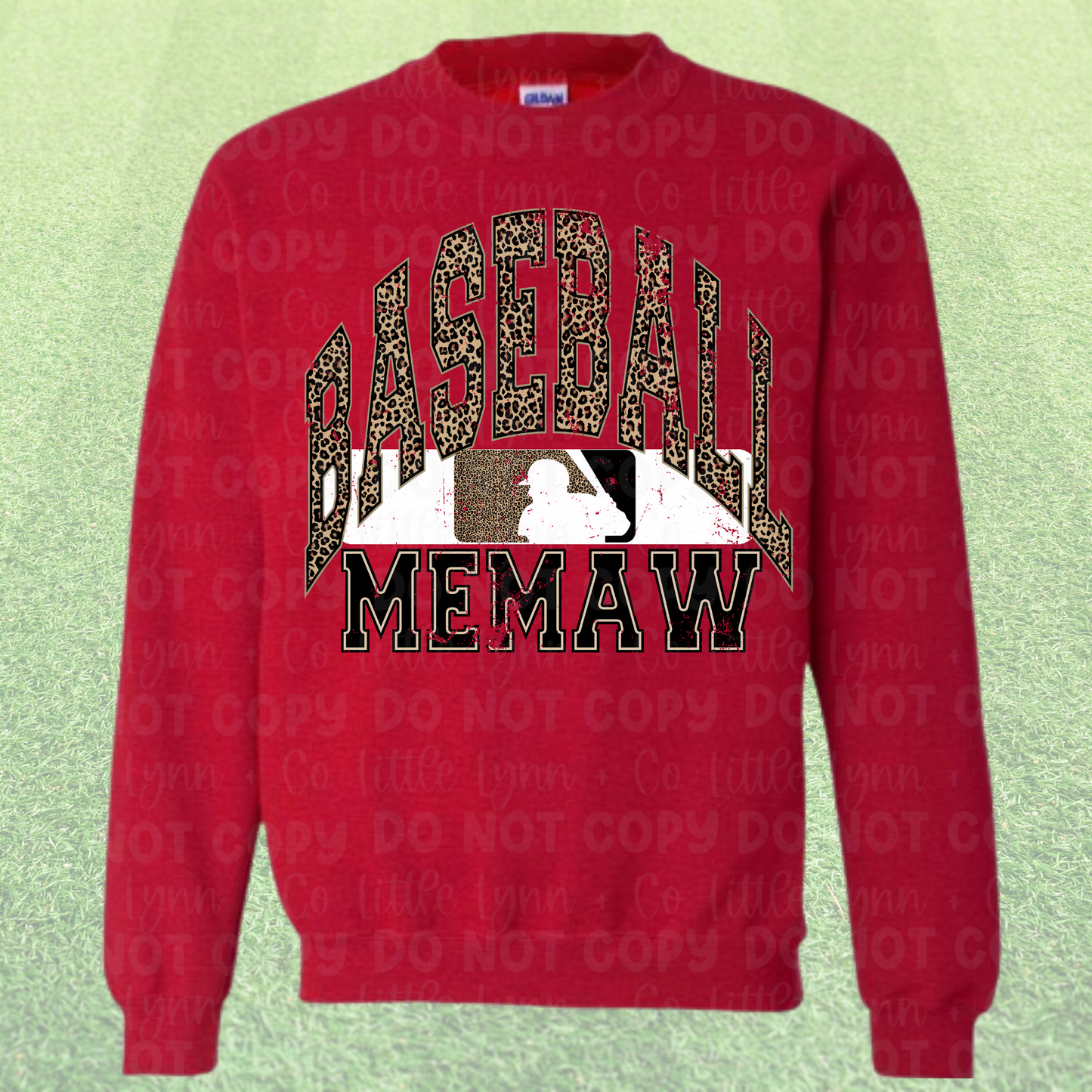 Leopard Baseball Memaw