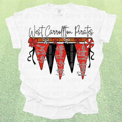 West Carrollton CUSTOM Pennant Tee (Copy)