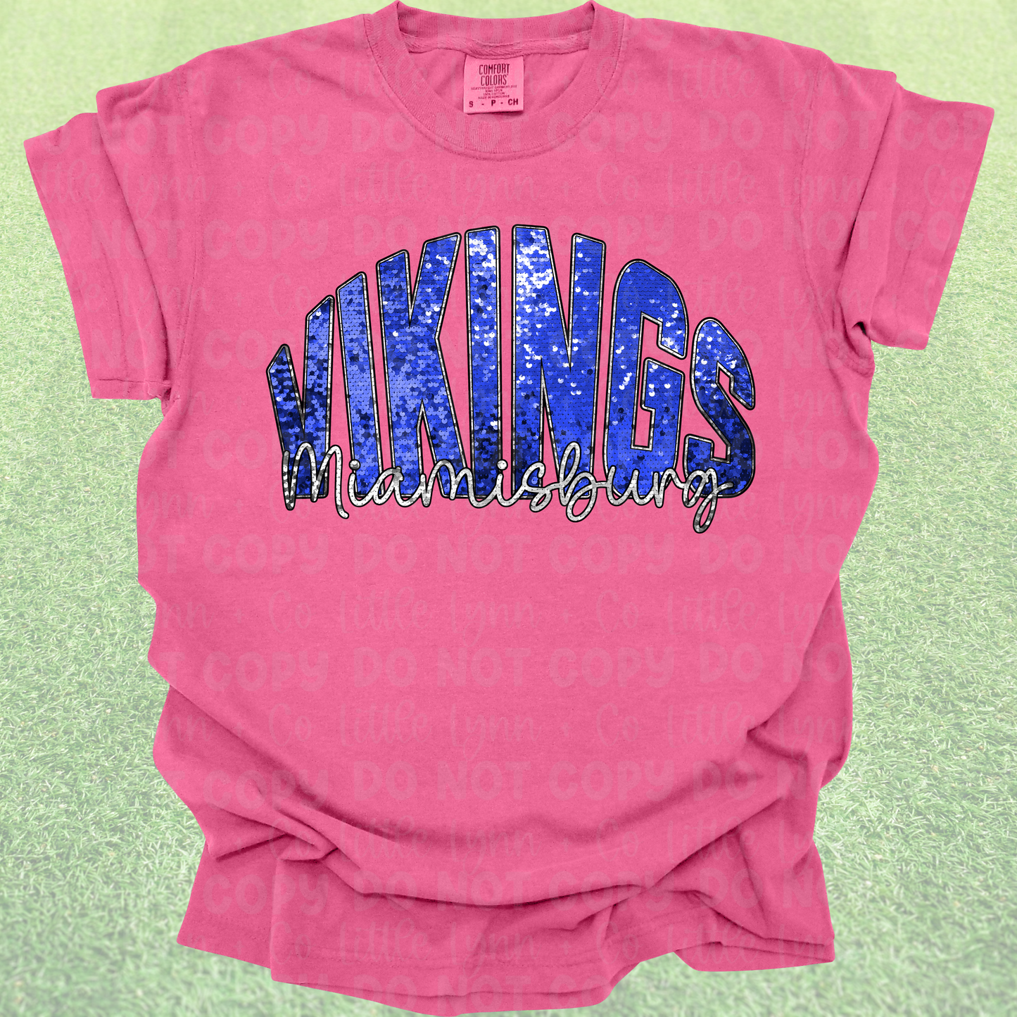 Vikings Faux Sequin