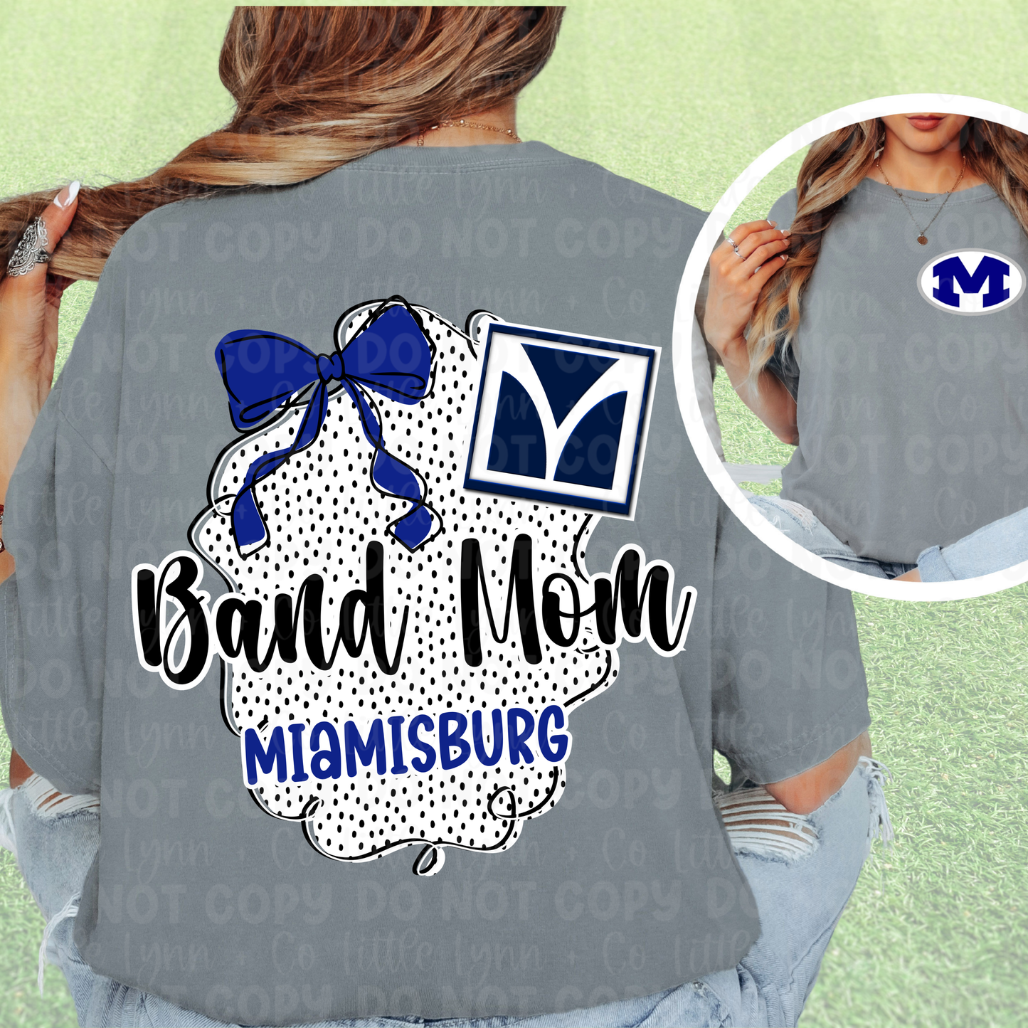 Burg Band Mom 2 Sided