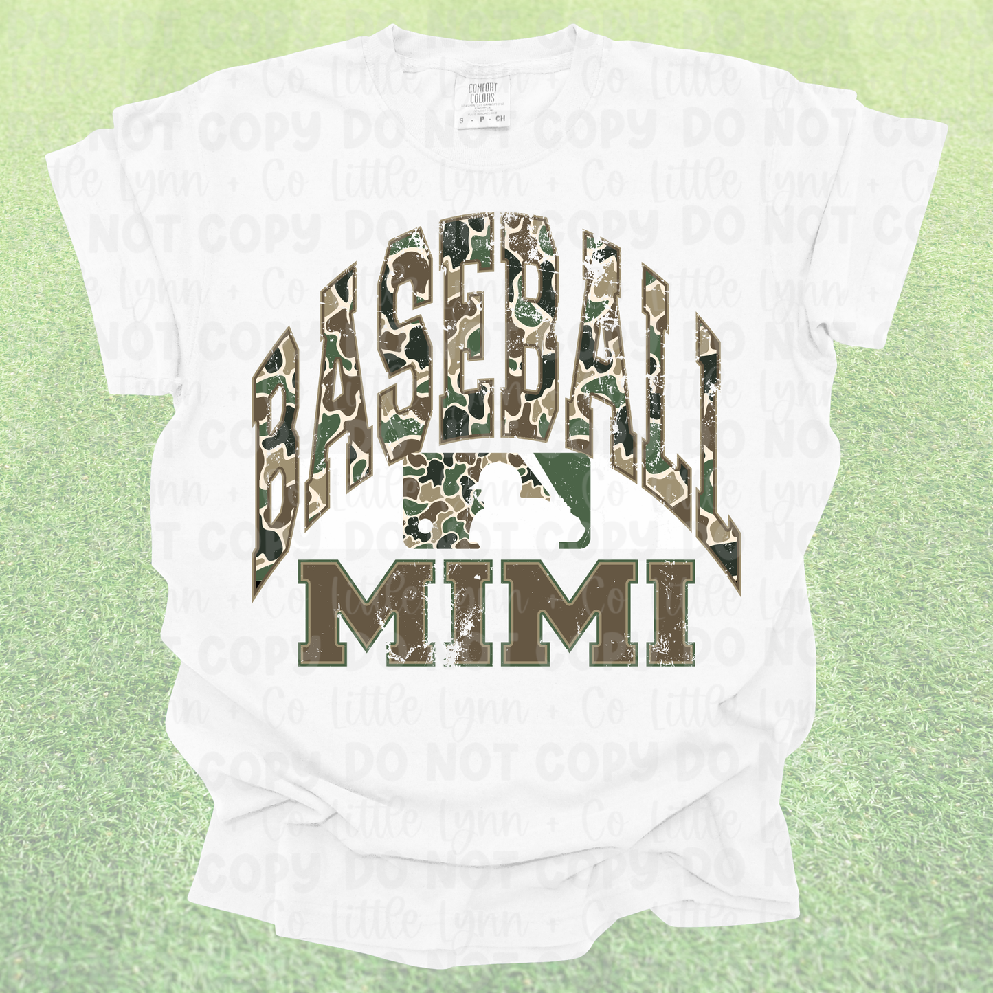 Camo Baseball Mimi Tee