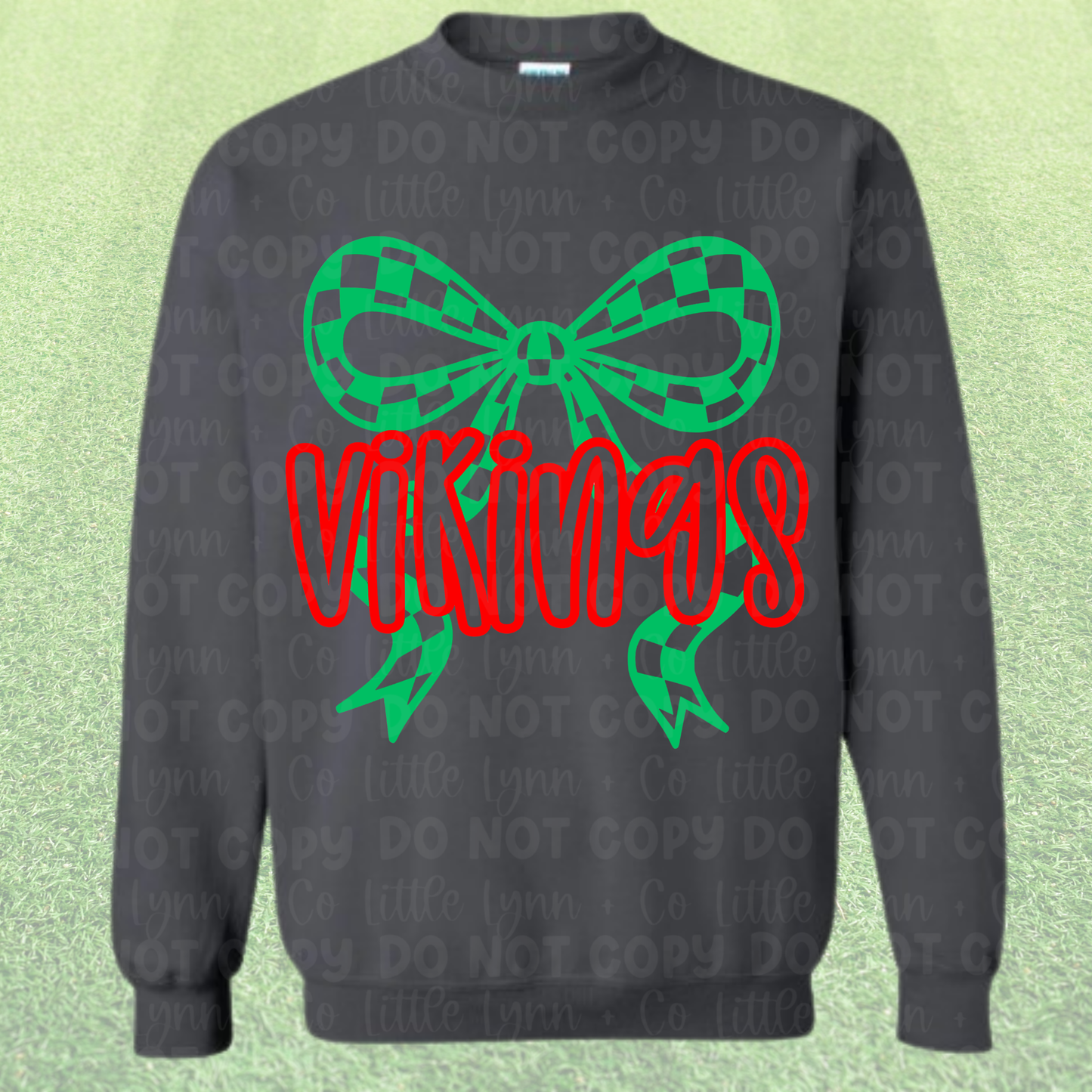 Vikings Big Holiday Bow