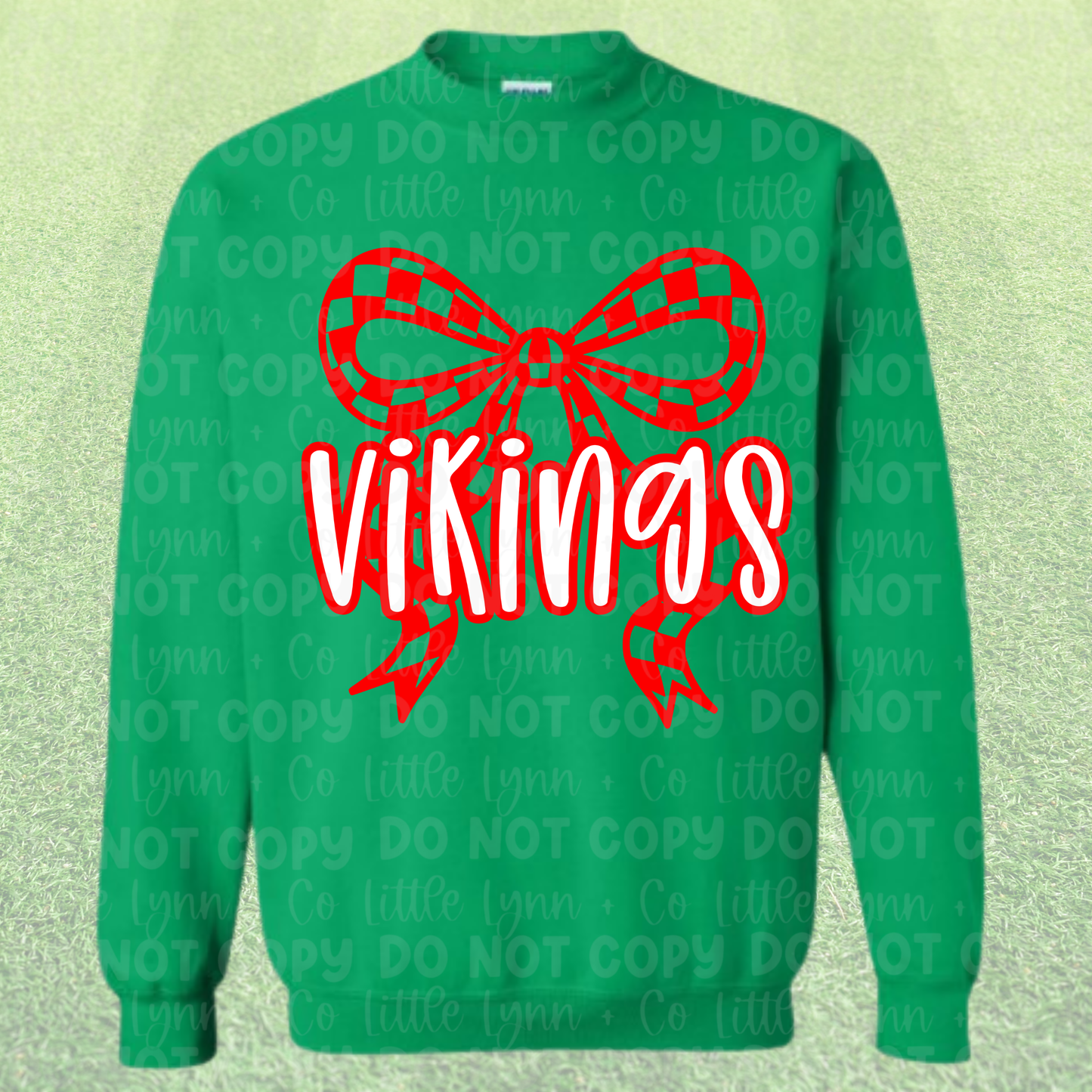 Vikings Big Holiday Bow