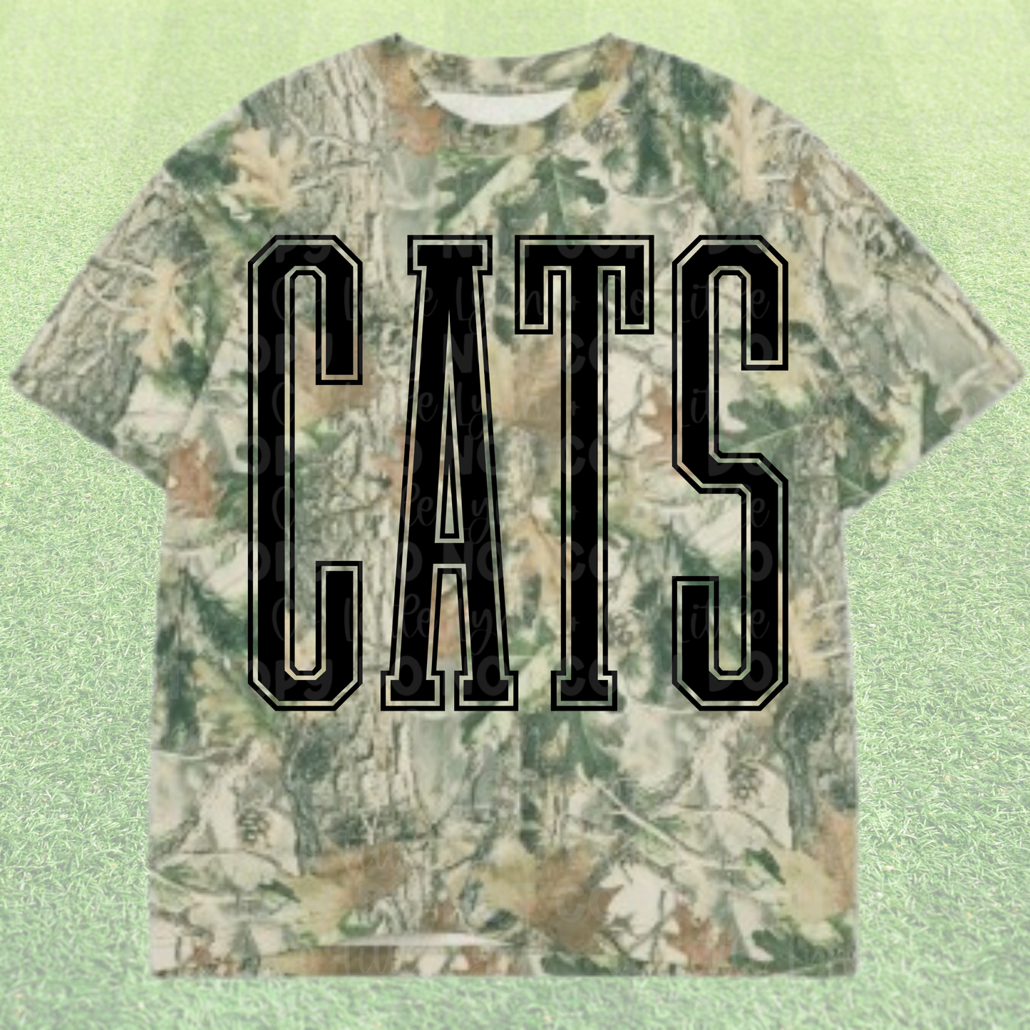 FRANKLIN Camo Varsity Tee