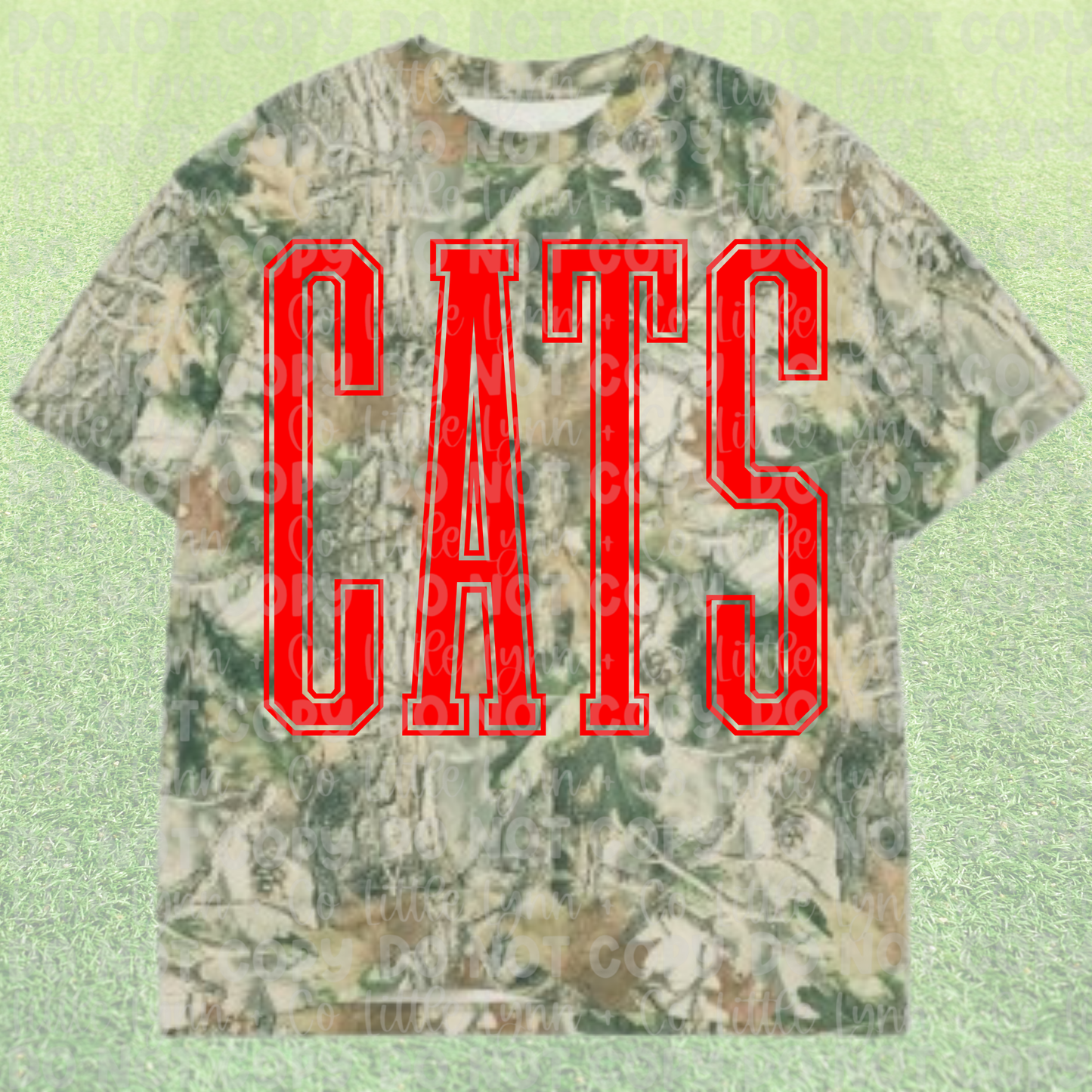FRANKLIN Camo Varsity Tee