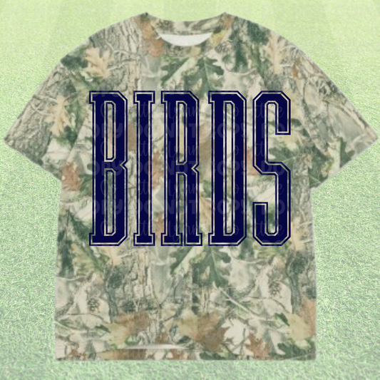 FAIRMONT Camo Varsity Tee