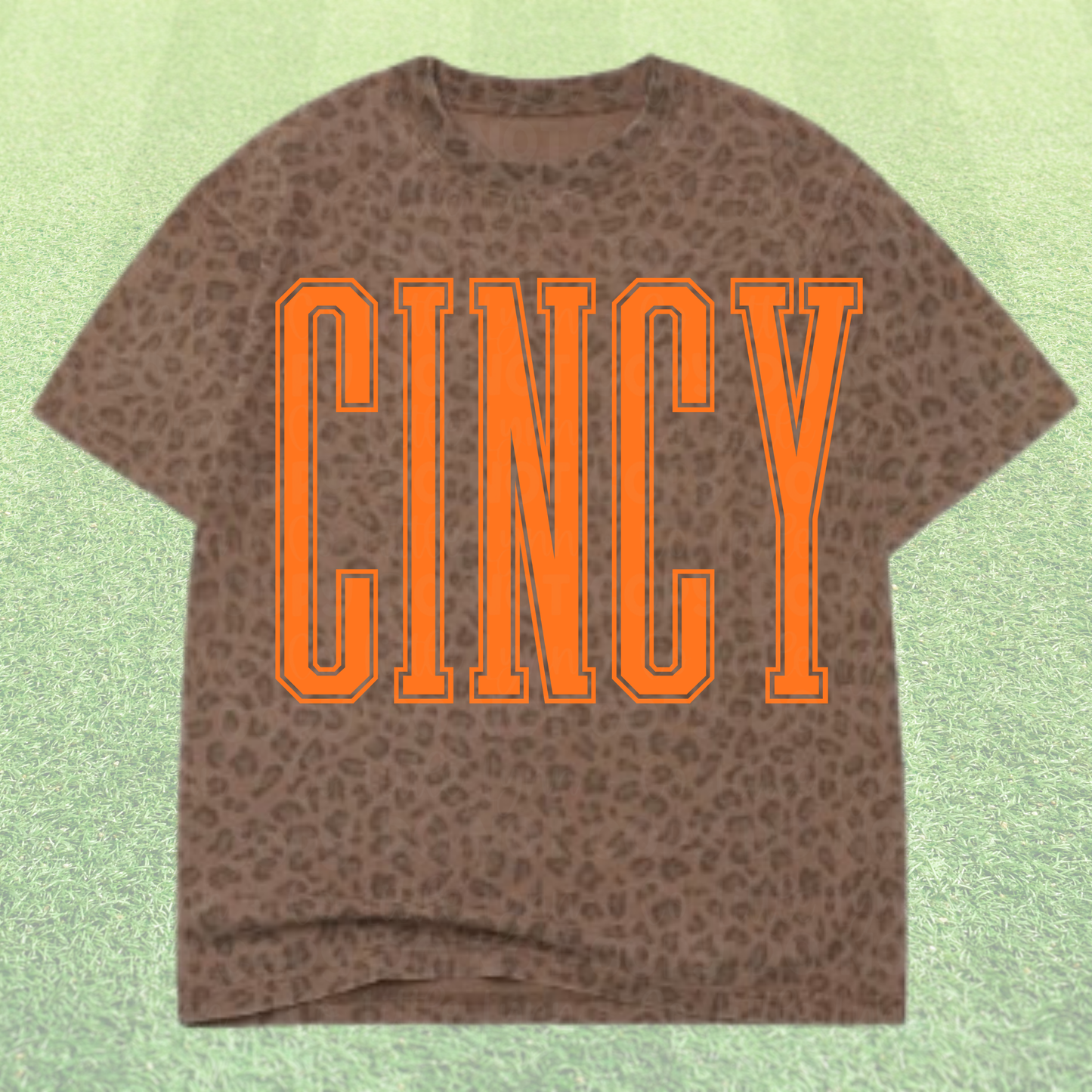 CINCINNATI Cheetah Varsity Tee