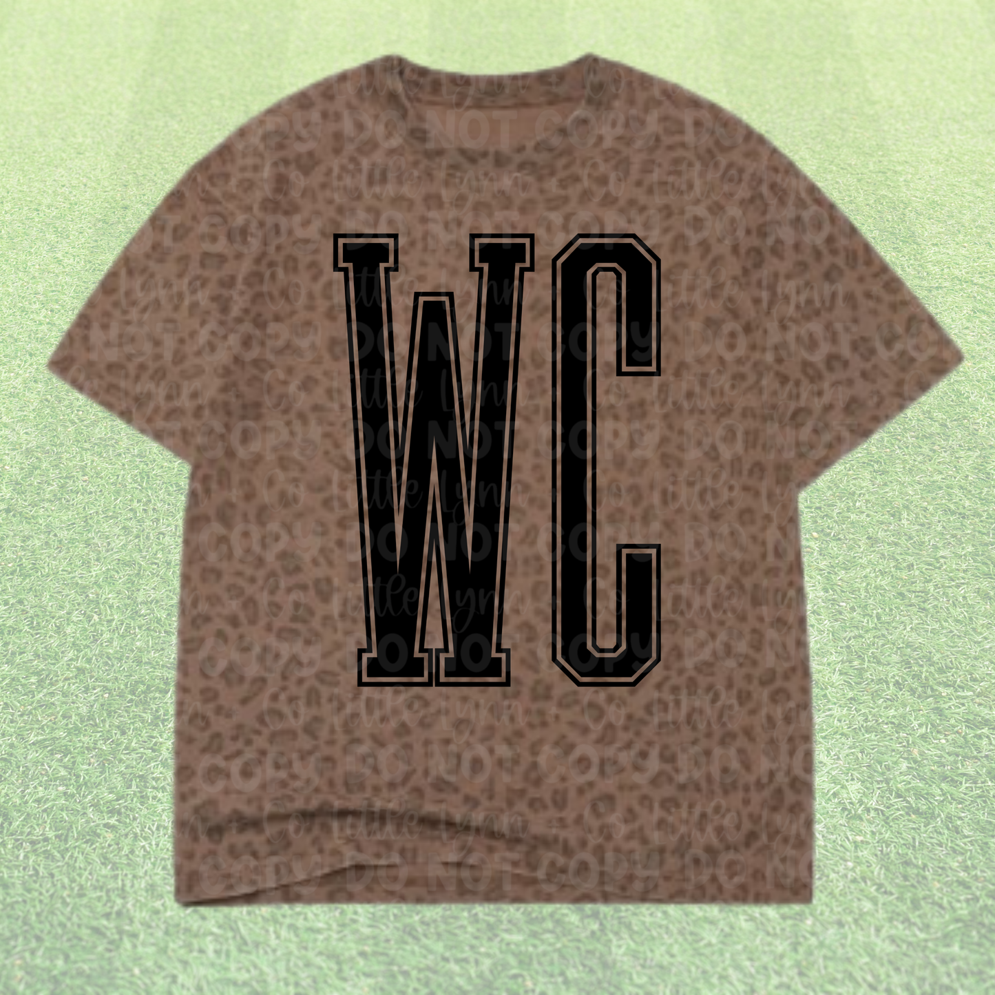 WEST CARROLLTON Cheetah Varsity Tee