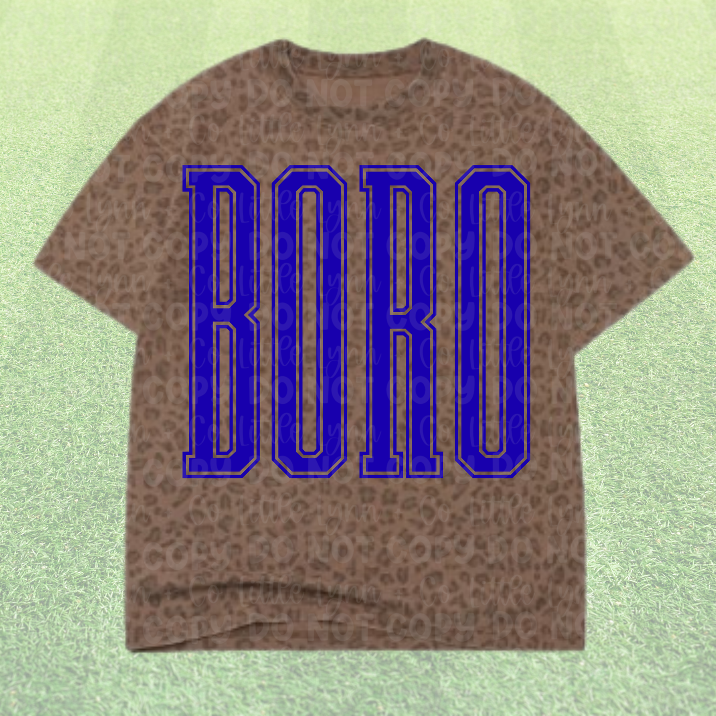 SPRINGBORO Cheetah Varsity Tee