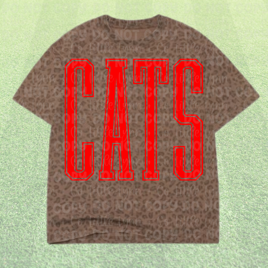 FRANKLIN Cheetah Varsity Tee