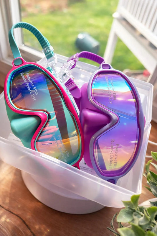 PREORDER - Bright Wave Swim Goggles