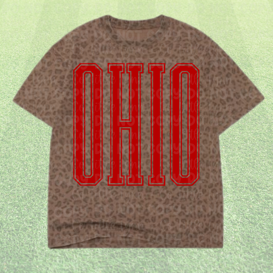 OHIO Cheetah Varsity Tee