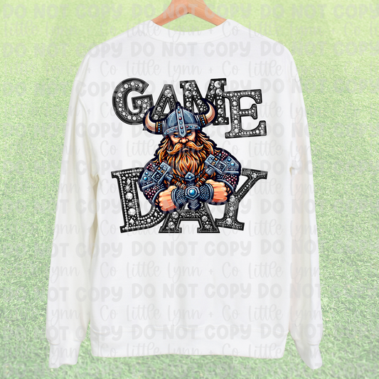 Game Day Viking Faux Rhinestone