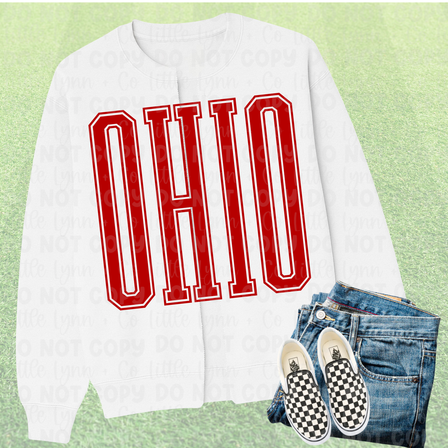 OHIO Split Crewneck Cardigan