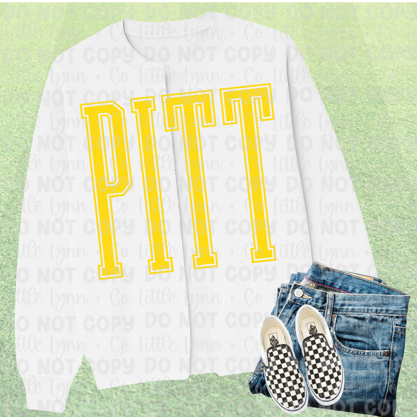 PITTSBURGH Split Crewneck Cardigan
