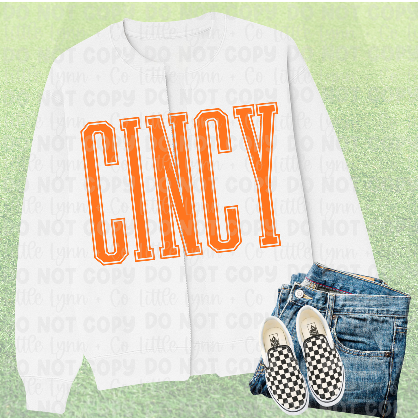 CINCINNATI Split Crewneck Cardigan