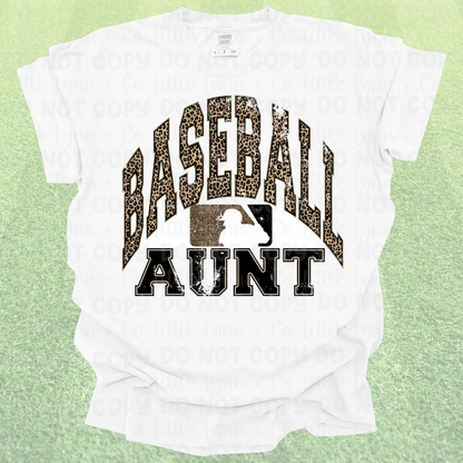 Leopard Baseball Aunt