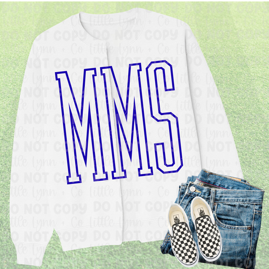 MMS Split Crewneck Cardigan