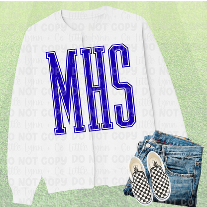 MHS Split Crewneck Cardigan