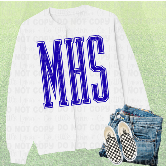 MHS Split Crewneck Cardigan