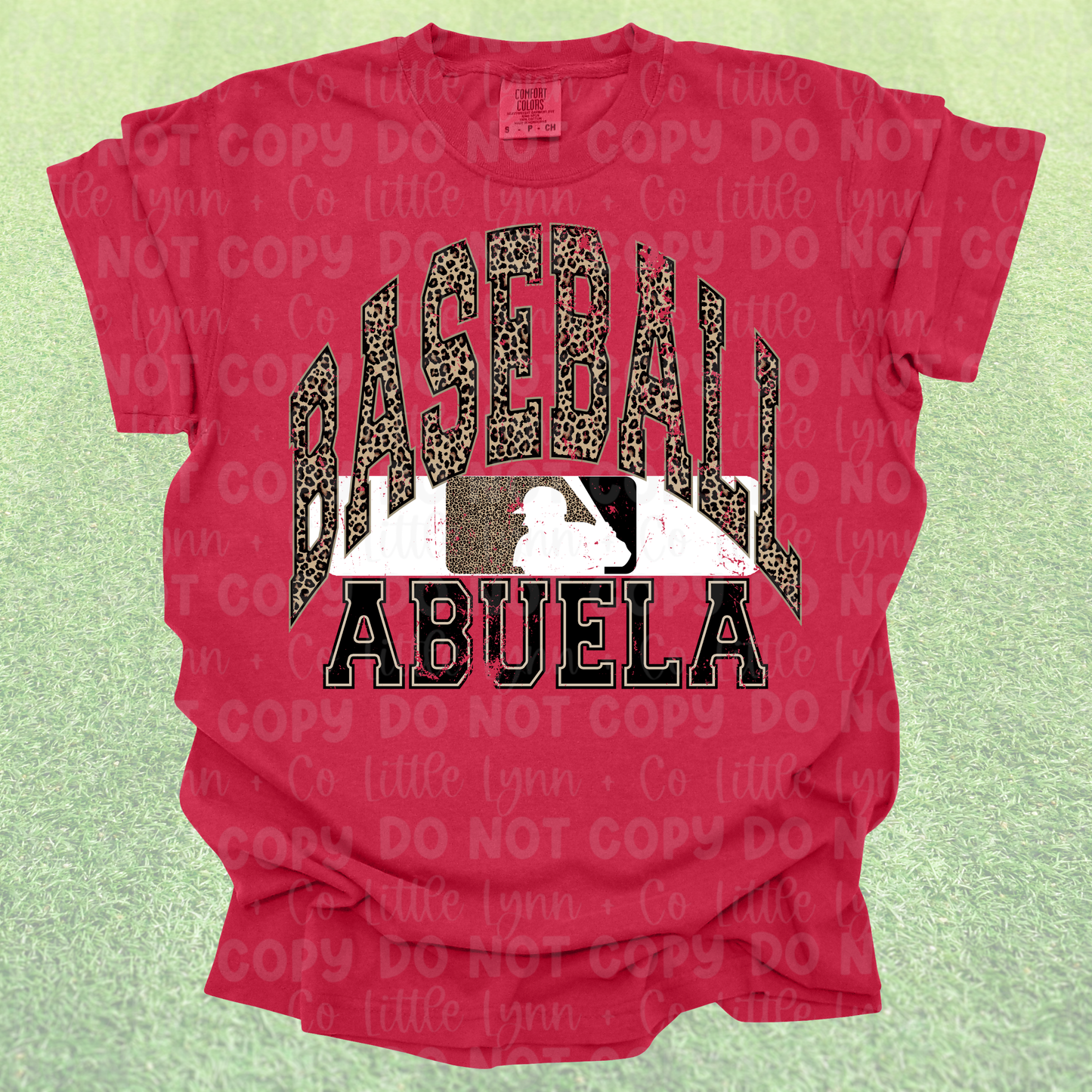 Leopard Baseball Abuela