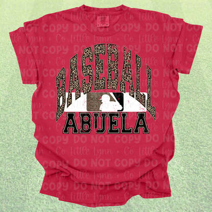 Leopard Baseball Abuela