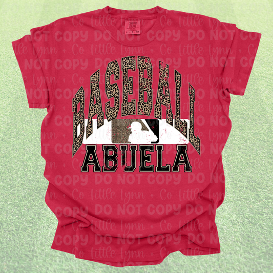 Leopard Baseball Abuela